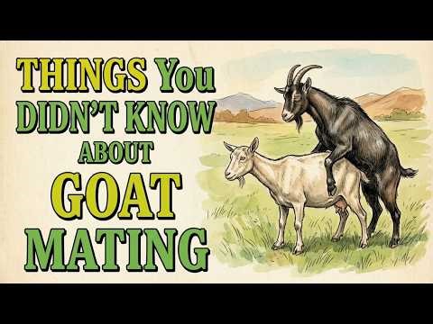 8 VERY WEIRD Things About GOAT Reproduction 🐐 THE LAST ONE IS VERY IMPRESSIVE 🥵
