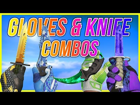 CS:GO Glove Knife Combos 2023 - Best Gloves + Knife Combos CS:GO 4K 60FPS