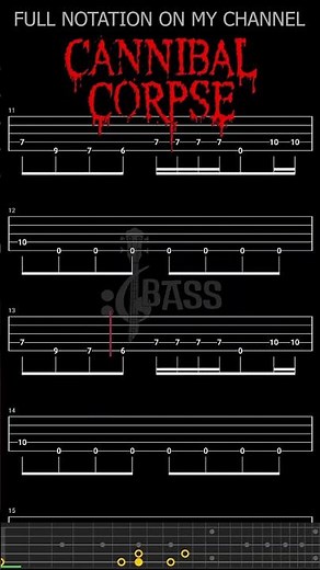 Evisceration Plague 𝄢 #cannibalcorpse #chamisbass