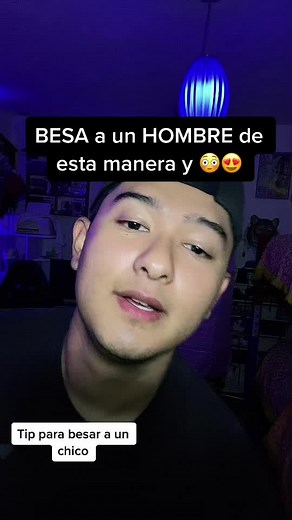 Tip para besar a un chico 😘 ¿Cómo besar a un hombre?