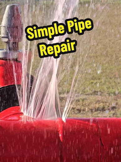 Simple Pipe Repair Demonstration
