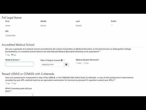 Interstate Medical Licensure Compact - How to apply - Steps 1-2