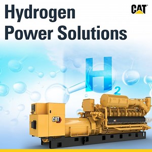 3.3K reactions · 54 shares | Cat generators are capable of running on up to 25% hydrogen blends. | Cat Electric Power | Facebook