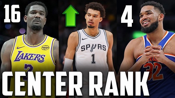 Ranking every starting center from all 30 NBA teams!