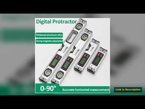 Digital Protractor Angle Finder Inclinometer Magnets Level Angle Slope 090 Electronic Level Ruler