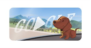 Animated Google Doodle honors the history of dachshunds and bobbleheads