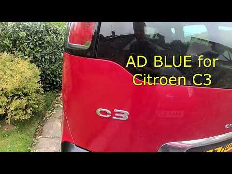 How to add Ad Blue to your diesel Citroen C3