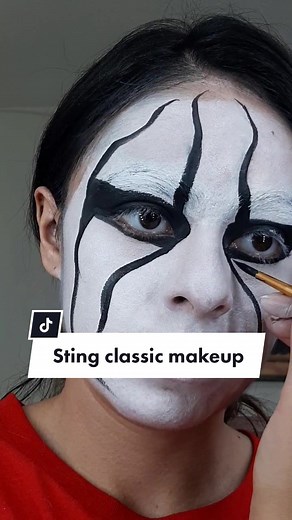 Respuesta a @juanantoniobernal6 Sting Makeup Ya casi somos 7 mil! Gracias por el apoyo☀️ #sting #stingmakeup #stingwrestler #wcw #allelitewrestling #stingwcw #stingaew #wwetiktok #facepaint #colibrix #wwelegends