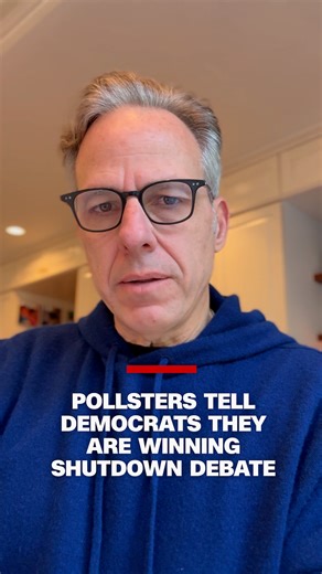 In a meeting with House Democrats, pollsters shared data that showed more voters are blaming President Trump for the government shutdown than Democrats. CNN's Jake Tapper reports on the presentation and why Democrats feel they should continue the government shutdown fight. | CNN