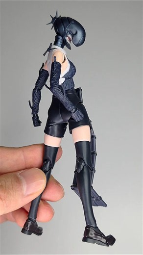 This is the real kick of the bomb💣 SHF Chainsaw Man Reze figure #shf #Bandai #ChainsawMan #Reze