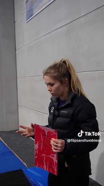 What is trampolining about? Maddie explains what we train towards