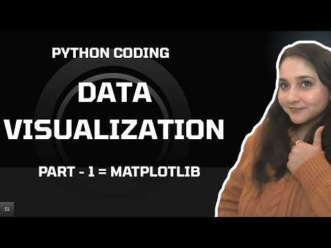 Data Visualization - Part 1 - Matplotlib || Python for Beginners || Data Analytics || Python Charts.