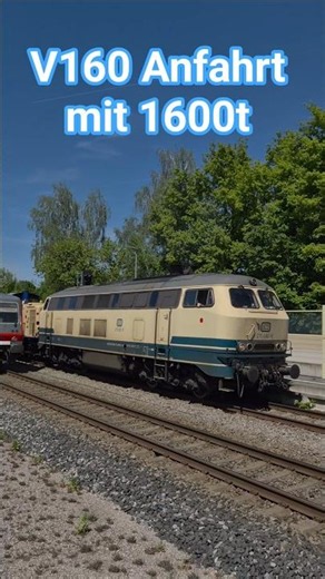 #br218 Anfahrt mit #v100 und 1600t #bahn #trainspotting #train #railway #railroad #railfan #rail