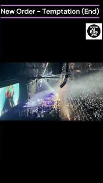 Temptation ~ End - New Order Live #neworder #concert #livemusic #1980s