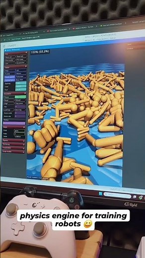 Physics engine for reinforcement learning Mujoco!