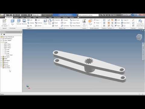 Autodesk Inventor 2013 Tutorial | Mirroring Features