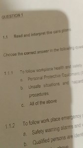 QUESTION 11.1 Read and interpret the care plansChoose the c... | Filo