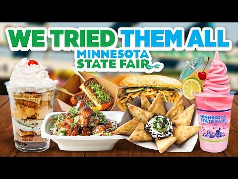 Minnesota State Fair 2025: We Tried ALL 33 New Foods (Ranked Best to Worst!)