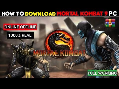 HOW TO DOWNLOAD MORTAL KOMBAT 9 GAME PC AND LAPTOP 2026 | OFFICIAL DVD METHOD