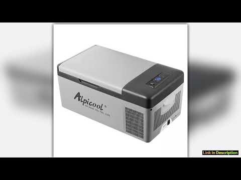 Alpicool 15L Mini Fridge Compressor Refrigeration 12V24 Car Refrigerator Portable Freezer Cooler