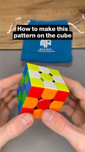how to make this cool pattern on the cube