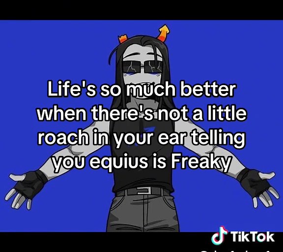 Celebrating Equius from Homestuck