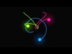 Three-Body Problem Chaos - watch the bodies get ejected after a long dance