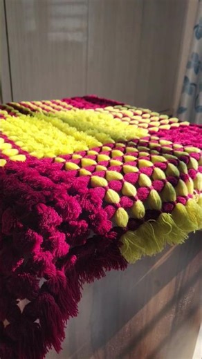 DIY table mat #tablemat #yarncraft #handmade #placemats #handloom #diyideas #homedecor #aesthetic