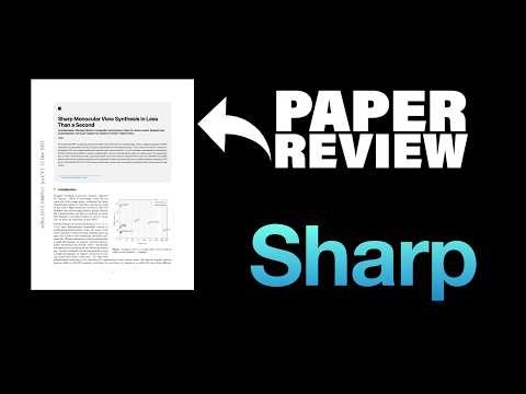 Paper review | Sharp Monocular View Synthesis in Less Than a Second