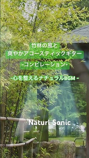 Natural Sonic「竹林の風と爽やかアコースティックギター」コンピレーション - 心を整えるナチュラルBGM -