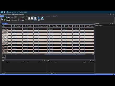 The dx WinDbg command