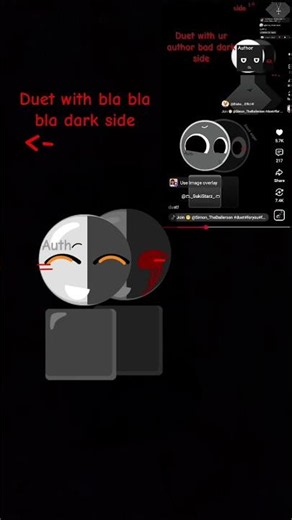 duet with bla bla bla bla dark side🤫#duet #emojicat #alternatesound #soundeo