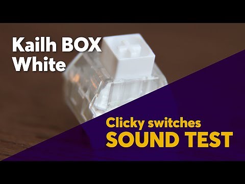 The Ultimate KAILH BOX WHITE Sound Test | Light and Crisp!