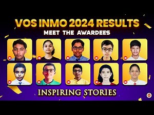 VOS INMO 2024 RESULTS | MEET THE AWARDEES | Inspiring Stories | Abhay Sir | Vedantu Olympiad School