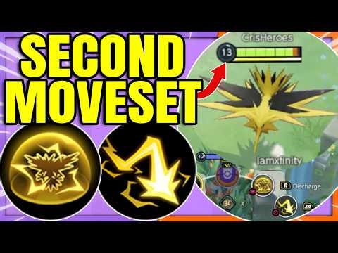 I Unlocked ZAPDOS Secret SECOND MOVESET | Pokemon Unite