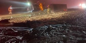 I-395 reopens after tractor-trailer crash closes highway in both directions