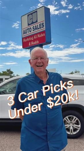 🚗 Looking for a car under $20K in Albuquerque? Here are 3 picks—and we have 19 MORE! Finding a quality used vehicle that fits your budget doesn’t have to mean settling. In this video, we’re highlighting three of our cars currently priced under $20,000 at C U Auto Sales. 🔥 2015 Chevy Equinox LT SUV — $13,995 🚙 2019 GMC Terrain SLE SUV — $17,495 ⭐ 2019 Hyundai Tucson — $19,995 And those are only three options. 👉 We currently have 19 MORE vehicles under $20K to choose from. Whether you’re shopp