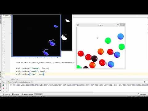 0501 Object Detection and Object Tracking Using HSV Color Space