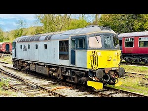 Driving a classic diesel! Ecclesbourne Valley Railway Diesel Driving Experience Class 33 Locomotive