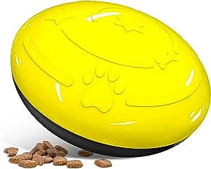 Squeaky Dog Toys for Large Dogs, Dog Treat Puzzle Toys, Treat Dispensing Dog Toys, Funny Dog Squeak Toys for Big Dog Toys, Tough Dog Toys for Dog Gifts, Interactive Large Dog Toys Indoor and Outdoor