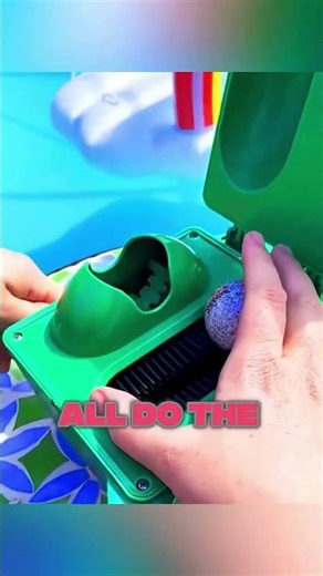 The machine that makes every golf ball shine like new — pure satisfaction in motion