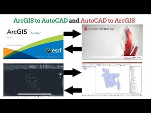 How to convert AutoCAD files (.dxf/.dwg) to GIS file (shpfile) format and GIS files to AutoCAD file