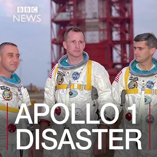 469K views · 372 reactions | How three astronauts on the ill-fated Apollo 1 mission died on Earth, 50 years ago. More about the Apollo programme: bbc.in/1jRJEXk | BBC News | Facebook