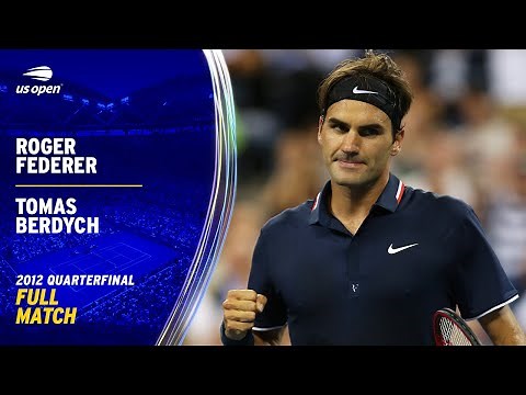 Roger Federer vs. Tomas Berdych Full Match | 2012 US Open Quarterfinal