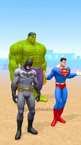 1.1K views · 10K reactions | Who Is Stronger Spider-Man vs Superman vs Batman vs Hulk. Funniest 3D Animation | Ine Stãr | Facebook