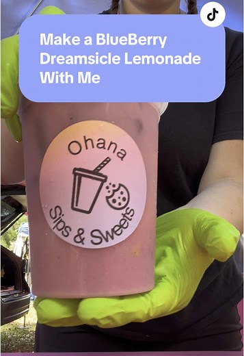(It is a quarter cup of sugar not a half🤣)Make a blueberry dreamsicle lemonade with me!! We also have our pre-orders available for our Easter Menu💜 Follow our journey across facebook and instagram as well!#brooksvillefl #springhillflorida #lemonade #lemonadebusiness #blueberry #blueberrydreamsicle #dirtysodarecipe