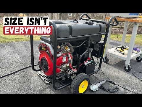 Neglected Generac Ultra Source Generator Running rough