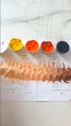 ✨ Light to Dark Skin Tone Shades Tutorial 🎨 Easy Skin Colour Mixing Guide #Shorts