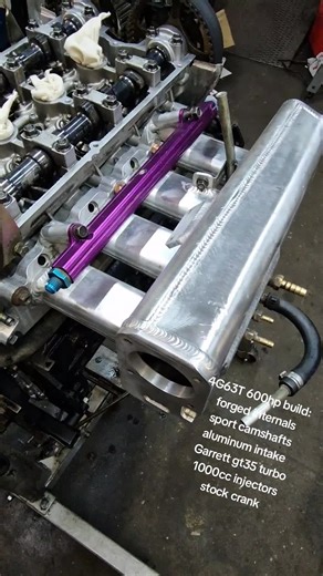 Mitsubishi 4G63T Engine Build for 600hp Performance