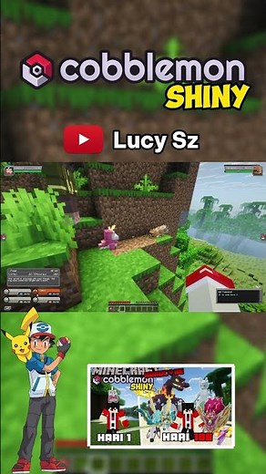 Pokemon Tapi Shiny? #100haridiminecraft #pokemon #shorts #mod #shortminecraft #cobblemon